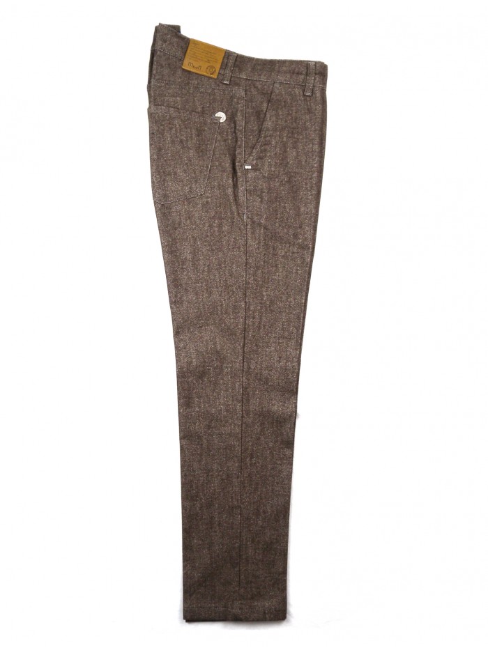 Entre Amis Men's trousers Art. A158257705 Melange brown