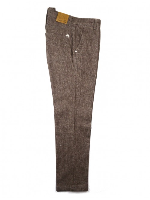 Entre Amis Pantalone uomo Art. A158257705 Marrone Melange