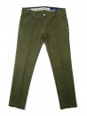 Entre Amis Men's trousers Art. TK America Dark Green Patch