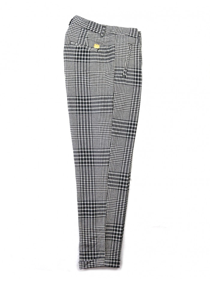 J-CUBE Woman Pants Mod. JC228 Lilum Pied de Poule J-CUBE Woman Pants Mod. JC228 Lilum Pied de Poule