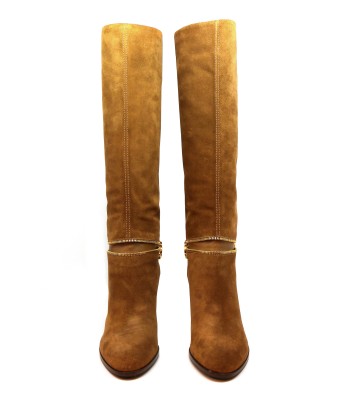 Sergio Rossi Woman Boots Mod. A30240 Nappa Golf Tabaco 2