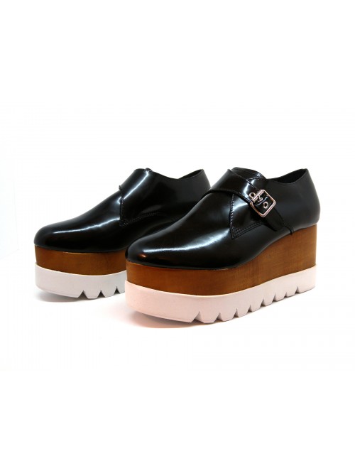 Jeffrey Campbell Scarpa Donna Mod. Munk Box Calf Black Jeffrey Campbell Scarpa Donna Mod. Munk Box Calf Black
