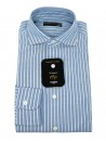 Barba Dandylife Man shirt Mod. Oxford 3926/1 Stripes blue