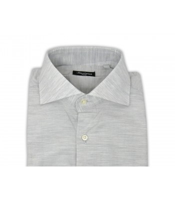Sartorio Plain Light Gray Men's Shirt 2