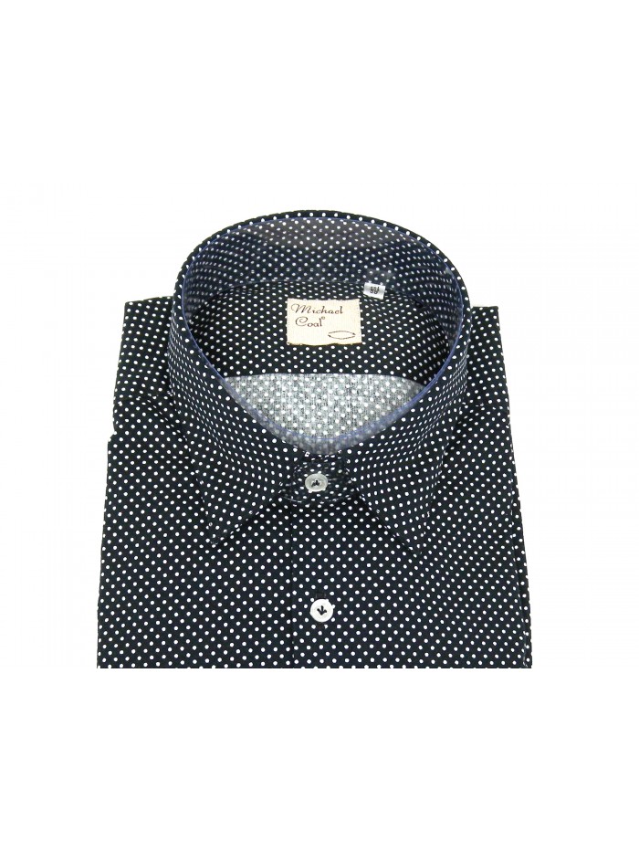 Michael Coal Shirt for men Mod. Slim Fit Pois