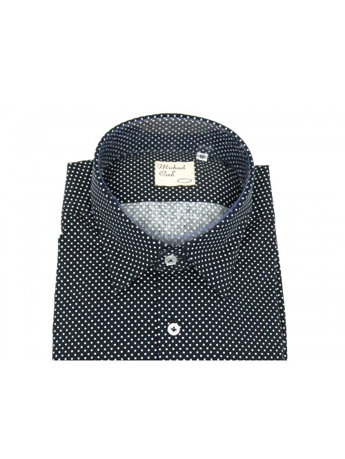 Michael Coal Shirt for men Mod. Slim Fit Pois