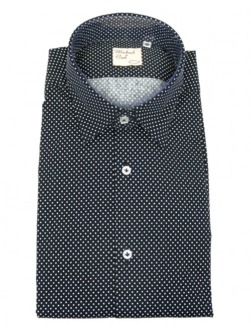 Michael Coal Shirt for men Mod. Slim Fit Pois Michael Coal Shirt for men Mod. Slim Fit Pois