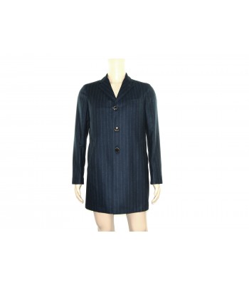 Sartoria Sorrento Man Jacket Mod. Carmac Pinstripe Blue