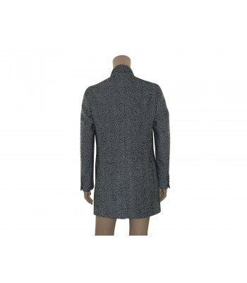 Verdera Giaccone Uomo Mod. Carmac 06 403 Spigato Bianco/Nero 2