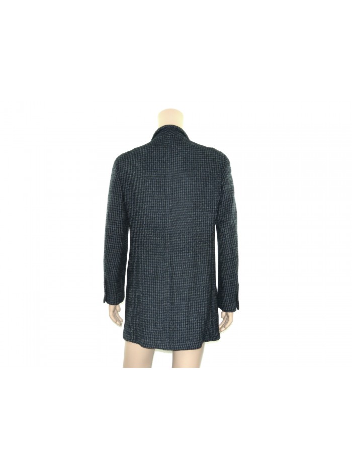 Sartoria Sorrento Giaccone Uomo Mod. Carmac 06 Art. 404 Pied de Poule