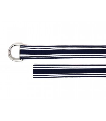 Ralph Lauren Men's Belt Stripes Thin Elastic