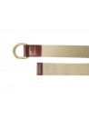 Liviana Conti Women's Belt Brown Leather Inserts