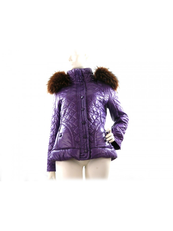 Diana Gallesi Giubbotto Donna Trapuntato Mod. F148R00407 Viola