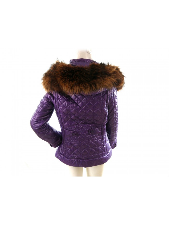 Diana Gallesi Giubbotto Donna Trapuntato Mod. F148R00407 Viola