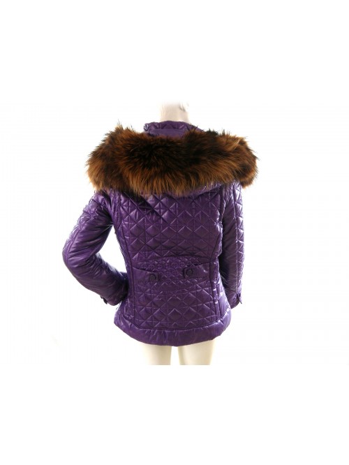 Diana Gallesi Giubbotto Donna Trapuntato Mod. F148R00407 Viola