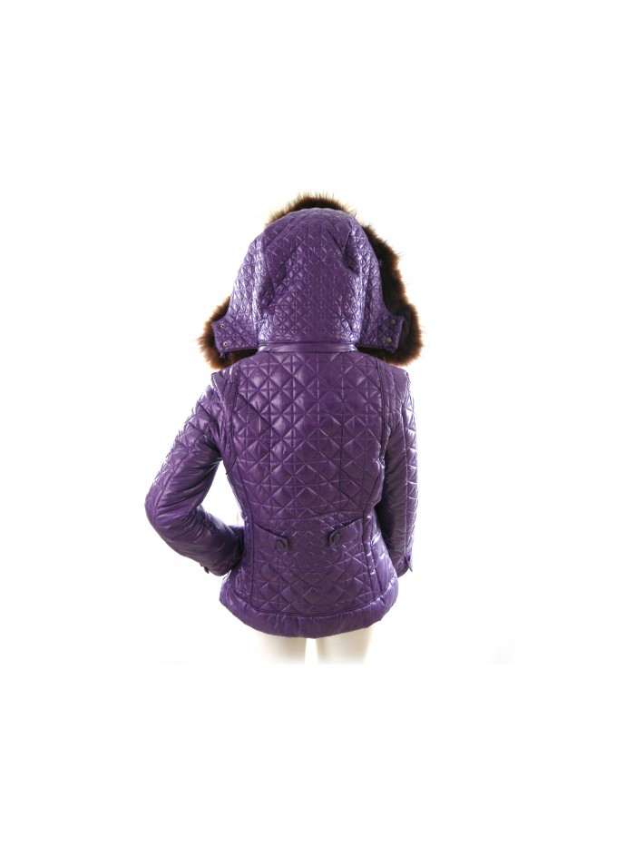 Diana Gallesi Giubbotto Donna Trapuntato Mod. F148R00407 Viola