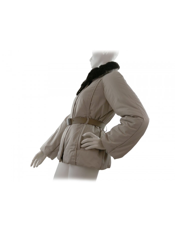 Diana Gallesi Woman Jacket Mod. F173R00354 Beige