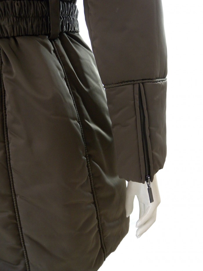 Diana Gallesi Giubbotto Donna Mod. F166R00354 Verde Militare