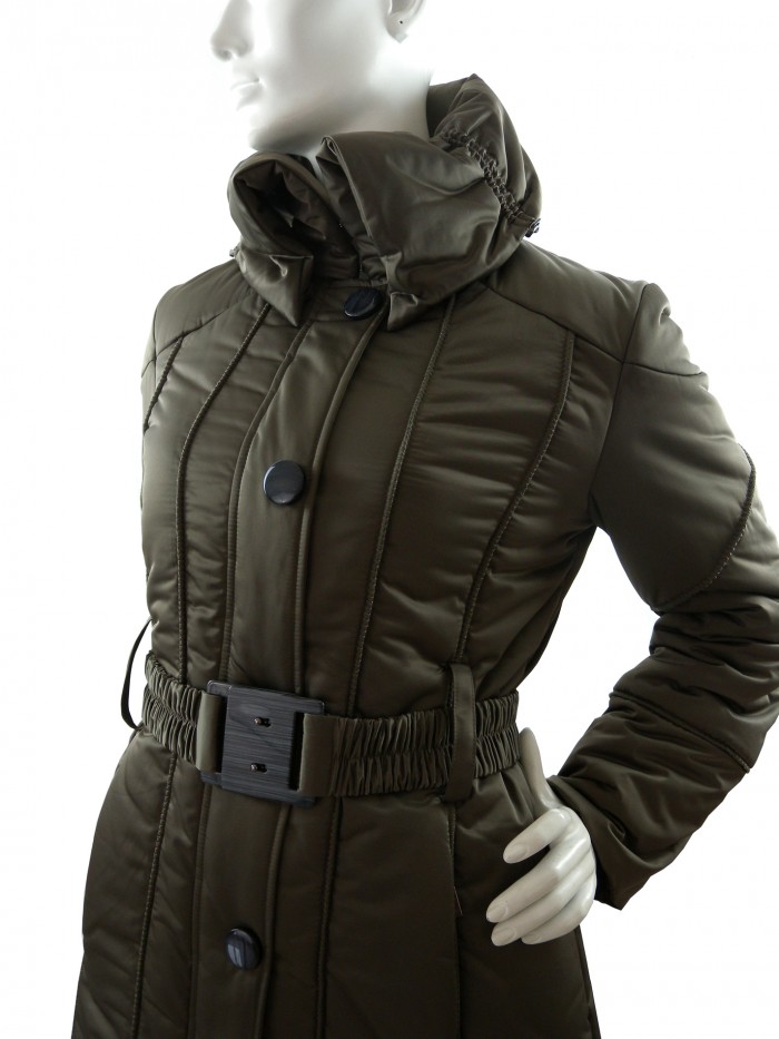 Diana Gallesi Woman Jacket Mod. F166R00354 Military Green
