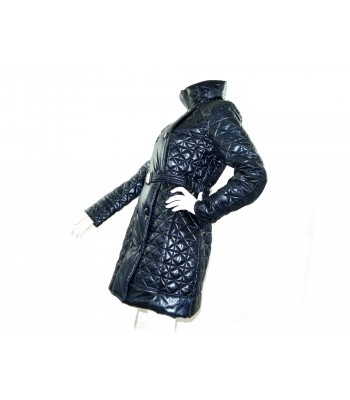 Diana Gallesi Giubbotto Donna Trapuntato Lungo Mod. F149R00407 Blu 2