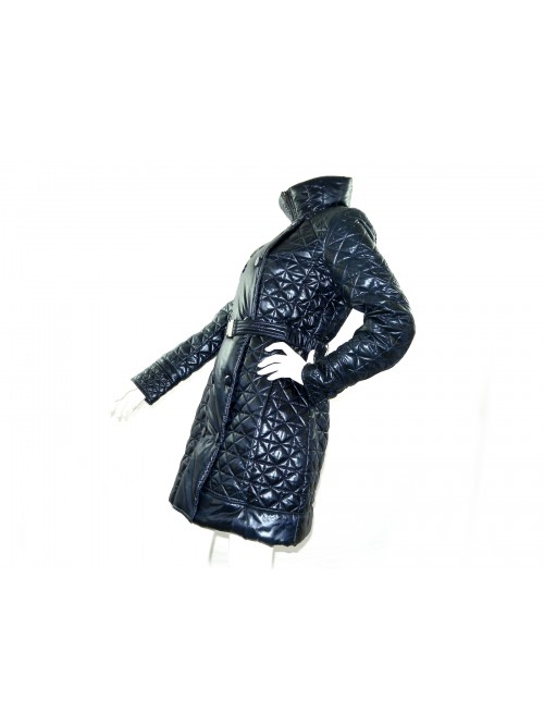 Diana Gallesi Giubbotto Donna Trapuntato Lungo Mod. F149R00407 Blu