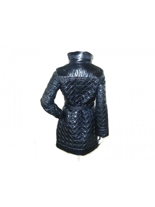 Diana Gallesi Giubbotto Donna Trapuntato Lungo Mod. F149R00407 Blu