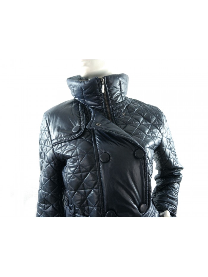 Diana Gallesi Giubbotto Donna Trapuntato Lungo Mod. F149R00407 Blu