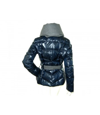 Diana Gallesi Giubbotto Donna Mod. F518R05054 Tessuto Contrasto Blu 2