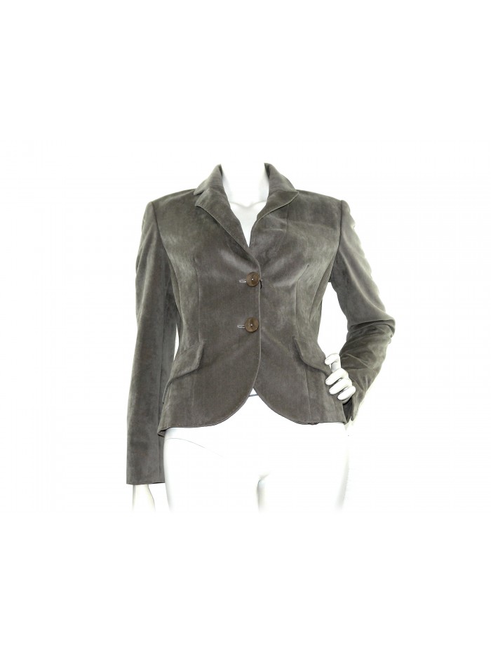 Diana Gallesi Woman Jacket Mod. Q806R0068412 Tortora Diana Gallesi Woman Jacket Mod. Q806R0068412 Tortora