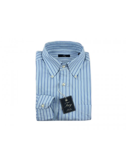 Fay Man shirt Mod. Buttons Down Art. NCMA1182600 Rows Fay Man shirt Mod. Buttons Down Art. NCMA1182600 Rows