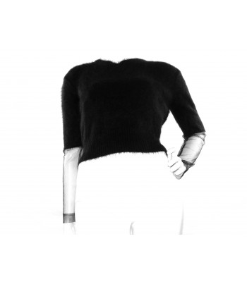 Karl Lagerfeld Maglia Donna Nero Mod. 81504 Rete Nero