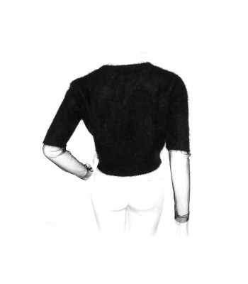 Karl Lagerfeld Jersey Woman Black Mod. 81504 Rete Nero 2