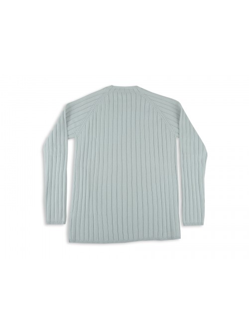 Malo Women's Jersey Mod. vertical lines light blue