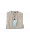 Malo Maglia Donna Mod. Coste Verticali Beige