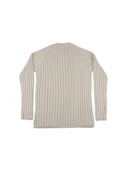 Malo Women's Jersey Mod. vertical lines beige