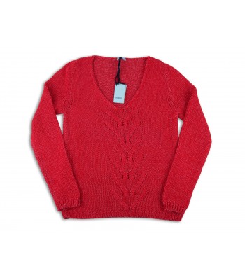 Malo Women's Jersey Mod. V-neck Braid 2