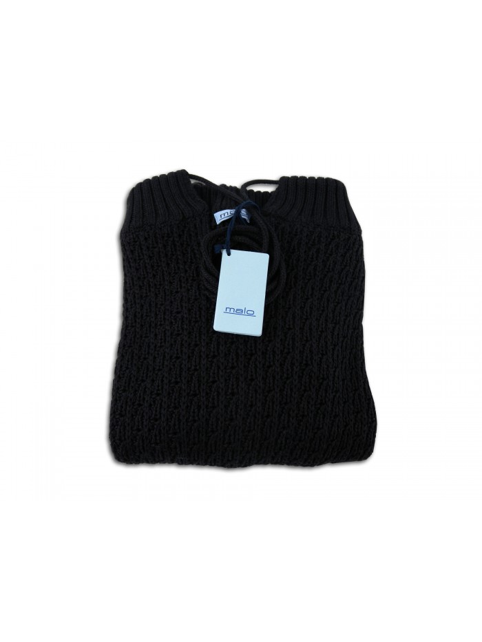 Malo Jersey Woman Mod. Short sleeve black laces Malo Jersey Woman Mod. Short sleeve black laces