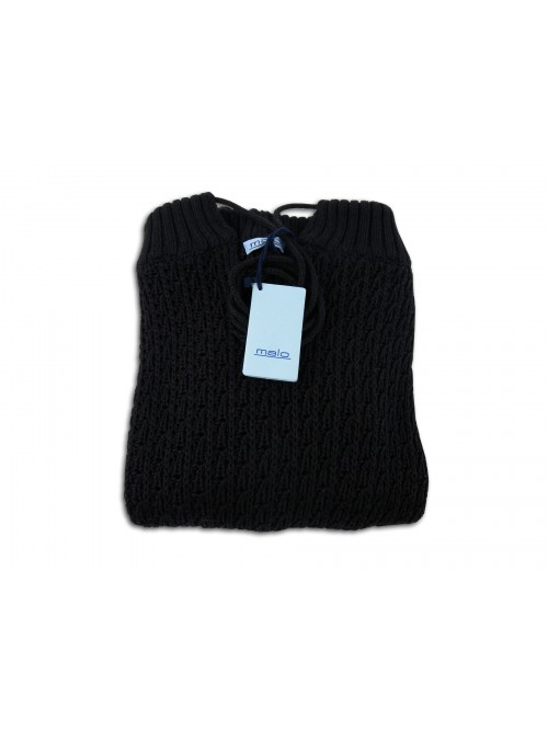 Malo Maglia Donna Mod. Manica corta laccetti nero Malo Maglia Donna Mod. Manica corta laccetti nero