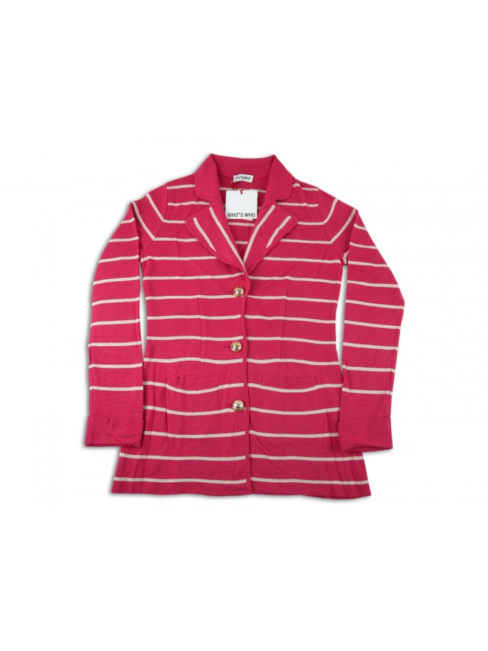 Who's Who Women's Mod. Striped Jacket Who's Who Women's Mod. Striped Jacket