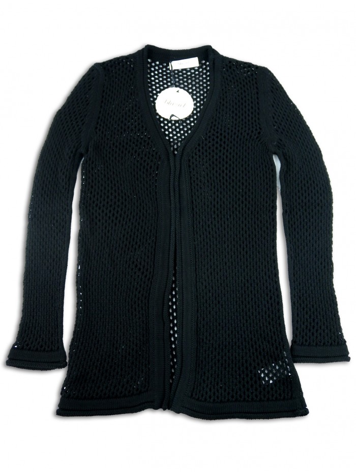 Blugirl® Cardigan Woman Mod. Perforated Black Blugirl® Cardigan Woman Mod. Perforated Black