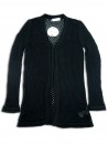 Blugirl® Cardigan Woman Mod. Perforated Black