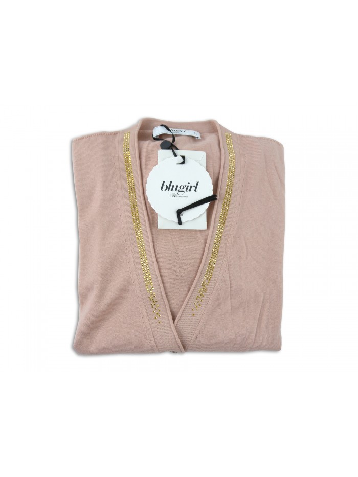 Blugirl® Cardigan Donna Mod. Decoro Dorato