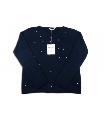 Daniel & Mayer Women's Sweater Art. 71346 Blue Pearls 2