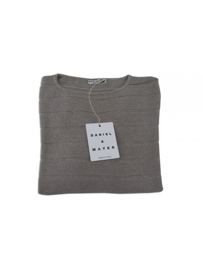 Daniel & Mayer Women's Sweater Art. 13995 Dove gray lines Daniel & Mayer Women's Sweater Art. 13995 Dove gray lines