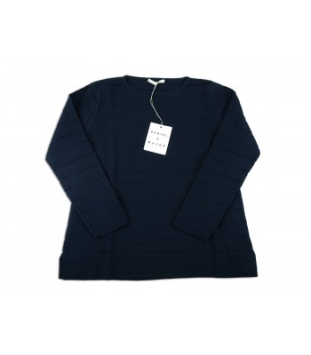 Daniel & Mayer Women's Sweater Art. 13995 Blue stripes 2