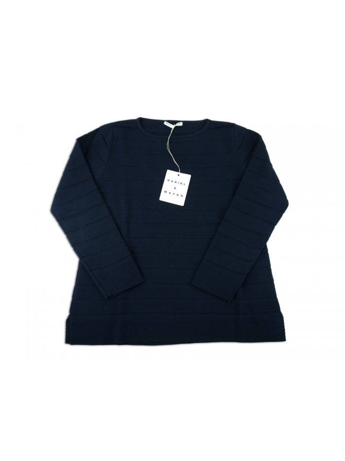 Daniel & Mayer Maglia Donna Art. 13995 Righe blu
