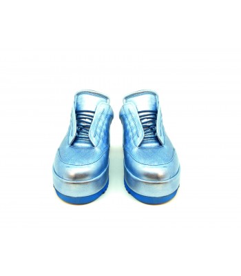 Sneakers Donna Diamante in tessuto ricamato con paillettes decorazione a righe suola 2