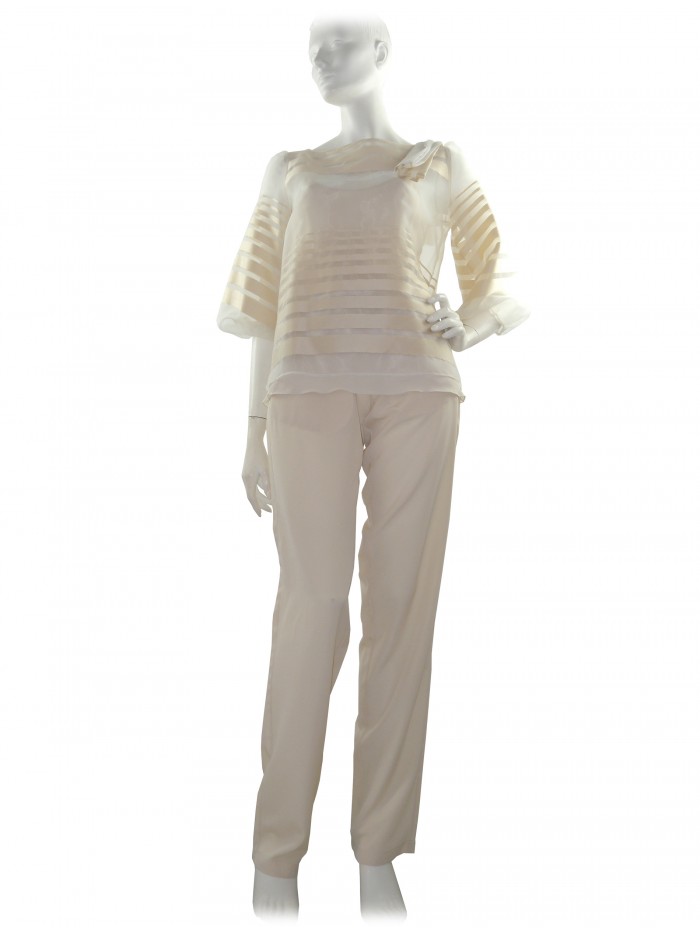 Blugirl Women's Complete Dress Art. 5406/5719 Stripes Blugirl Women's Complete Dress Art. 5406/5719 Stripes