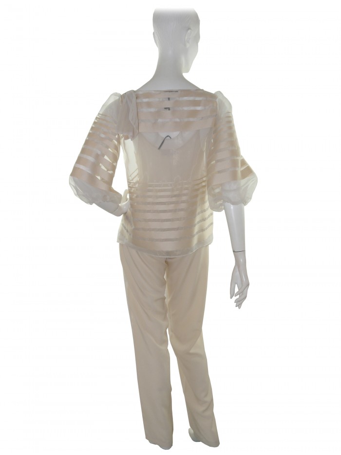 Blugirl Women's Complete Dress Art. 5406/5719 Stripes