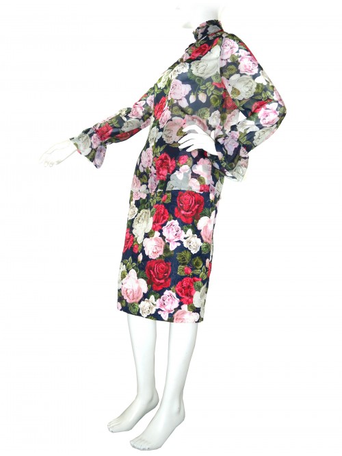 Blugirl Vestito Completo Donna Art. 47345/47317 Floreale